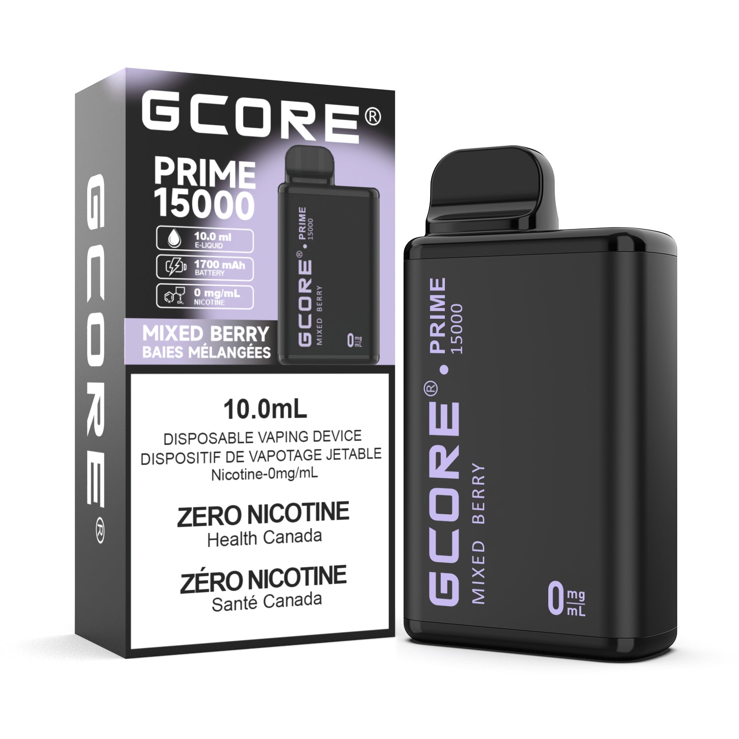 Rufpuf - Cigarette électronique jetable Prime 0 mg (PROVINCIAL) (15 000 bouffées)