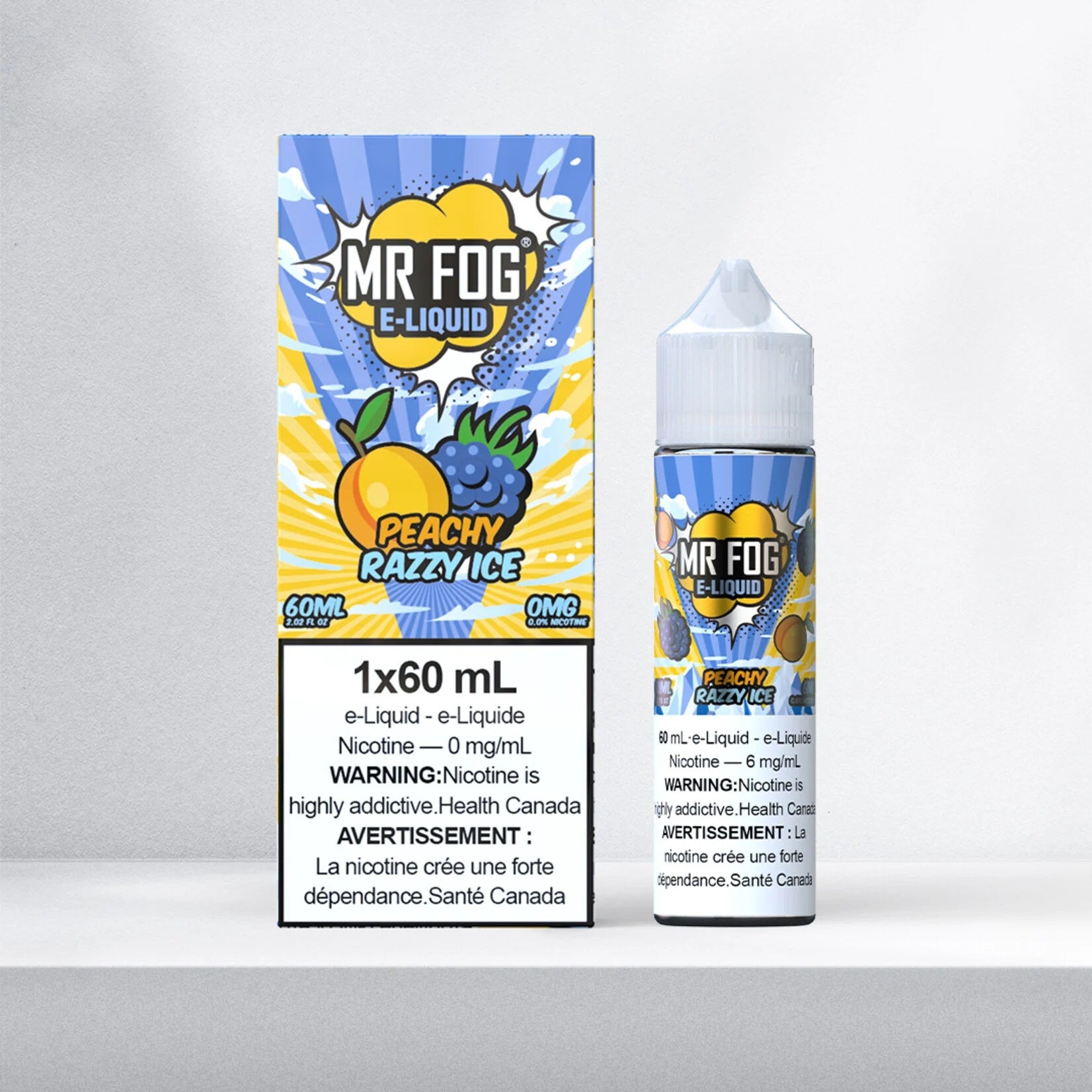 Mr.Fog - Peachy Razz Ice (FEDERAL)