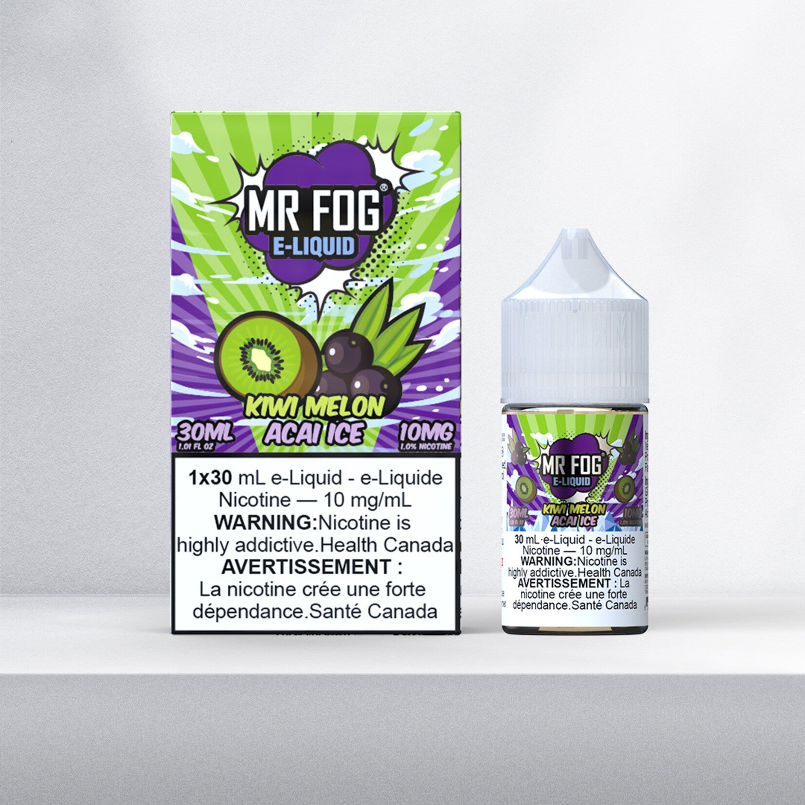 Mr.Fog Salt - Kiwi Melon Acai Ice (FEDERAL)