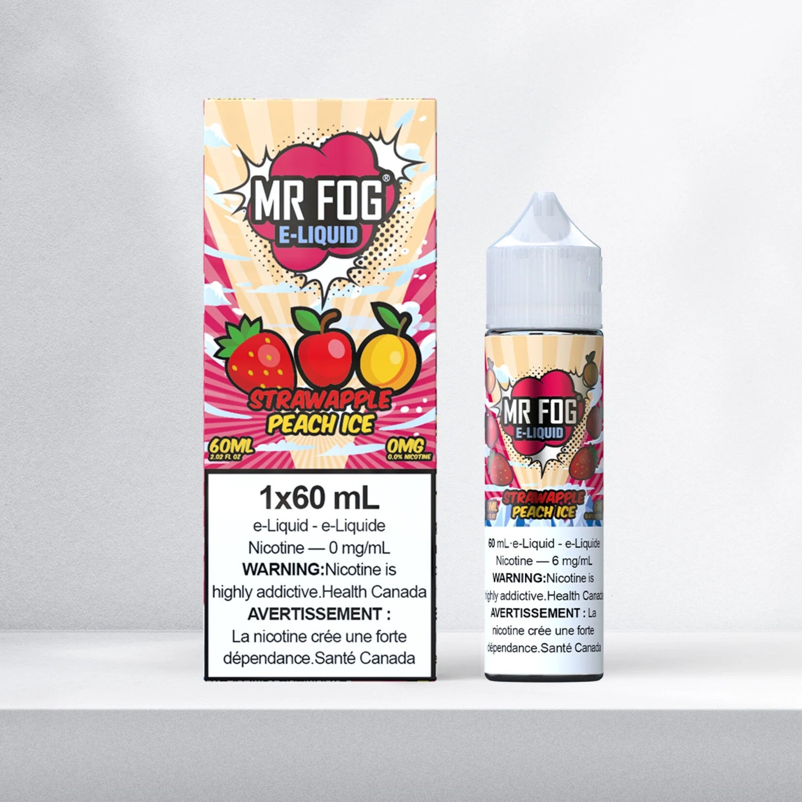 Mr.Fog - Strawapple Peach Ice (FEDERAL)