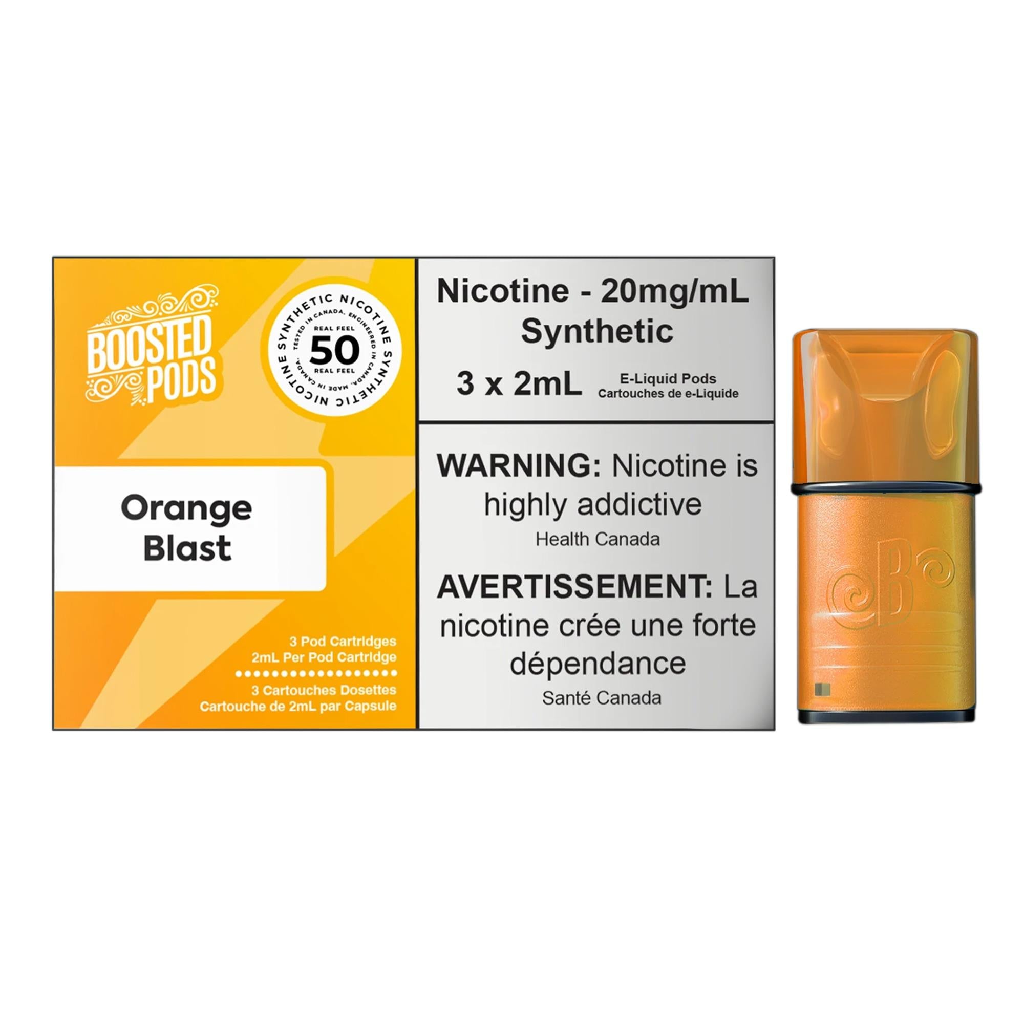 Boosted Pods - Orange Blast (FEDERAL) (STLTH Compatible)