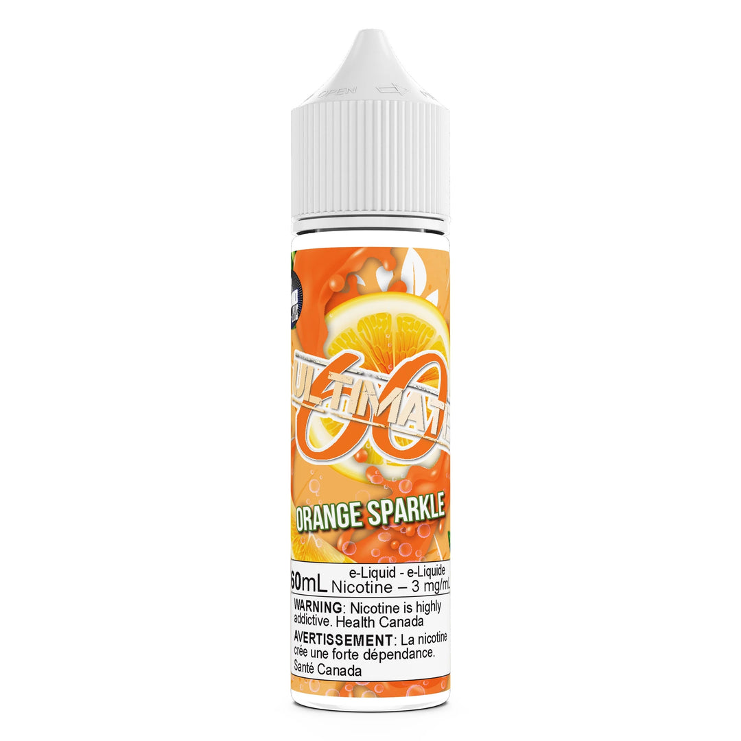 Orange Sparkle by Ultimate 60 60mL e-liquid bottle