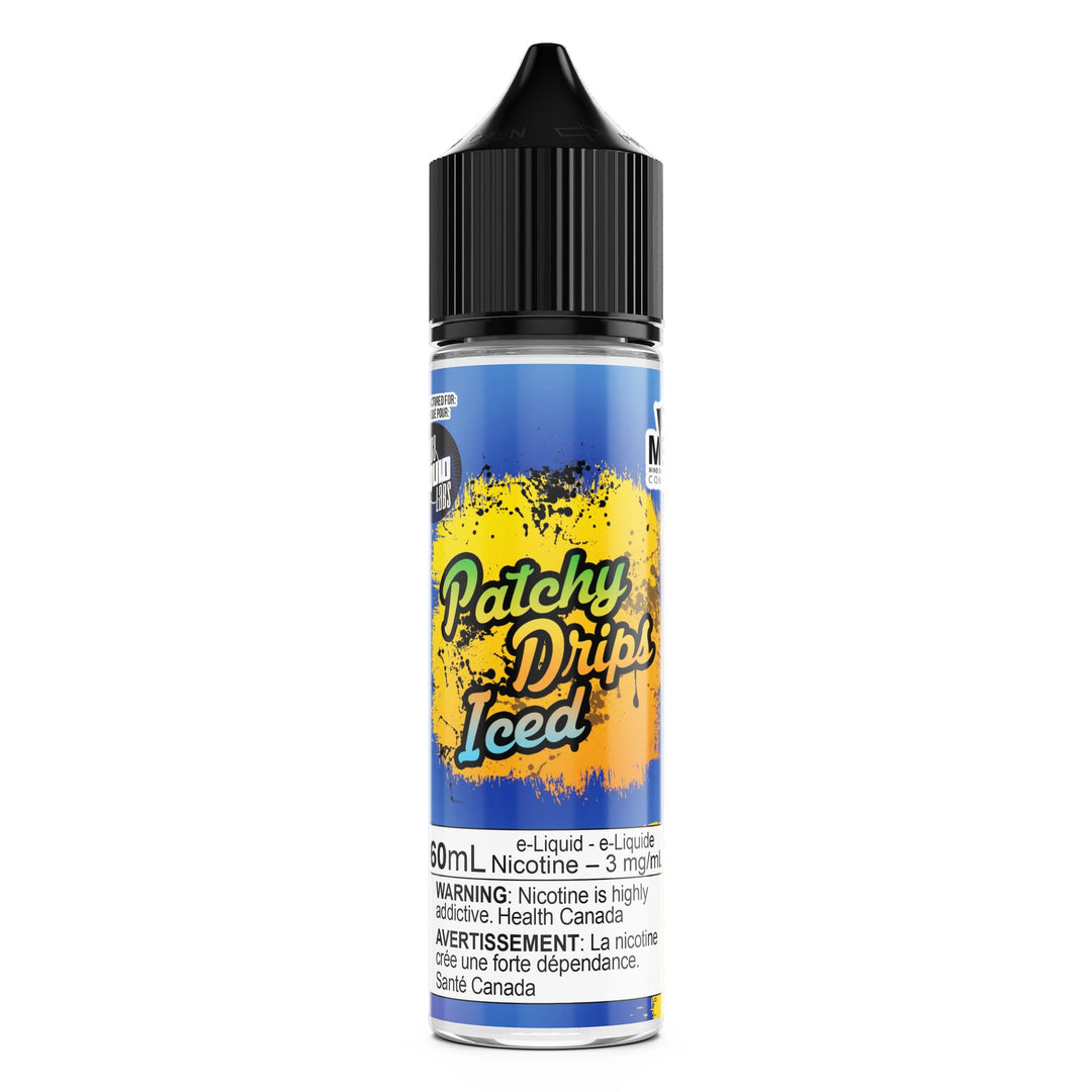 Patchy Drips Iced by MBV 60mL e-liquid bottle
