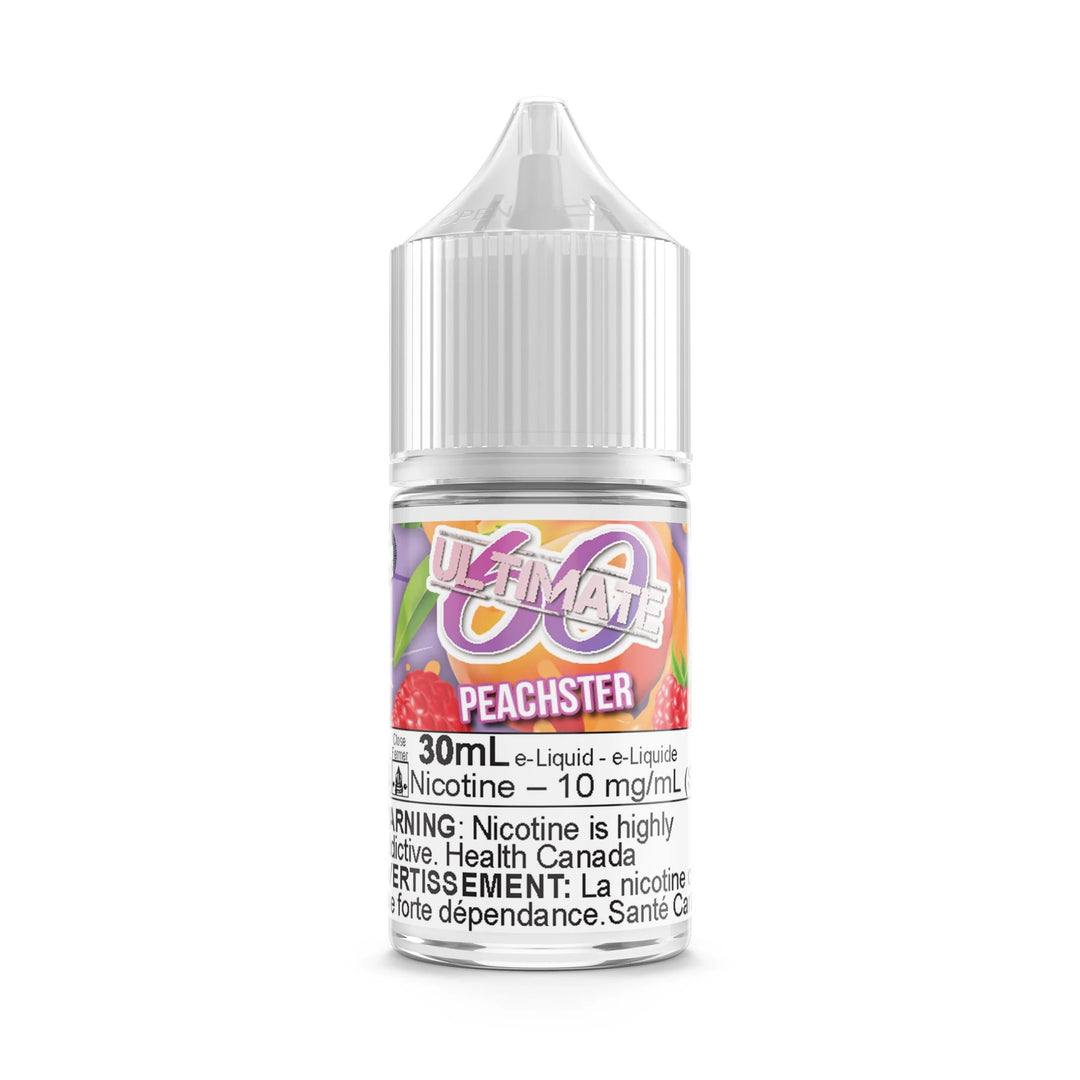 Peachster by Ultimate 60 Salt 30mL e-liquid bottle