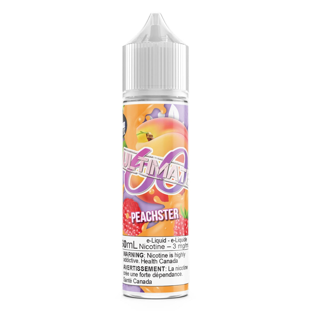 Peachster by Ultimate 60 60mL e-liquid bottle