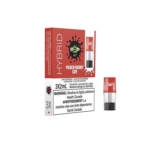 Pop Hybrid Pods - Peach Berry Cdy (Compatible with STLTH)