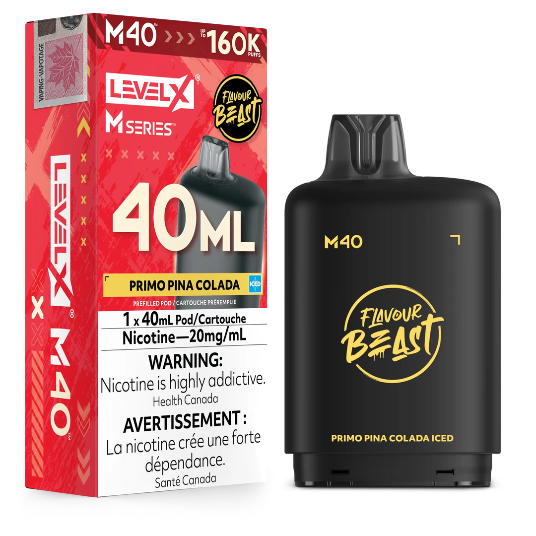 Primo Pina Colada Iced Level X M Series Pod 40mL 160K Pod