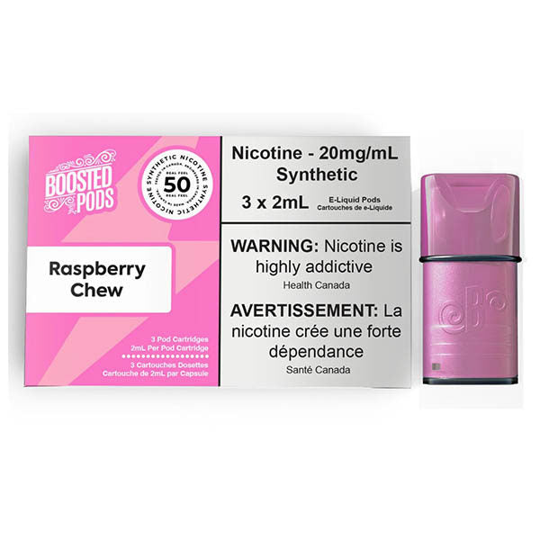 Boosted Pods - Raspberry Chew (EXCISE TAXED) (STLTH Compatible)