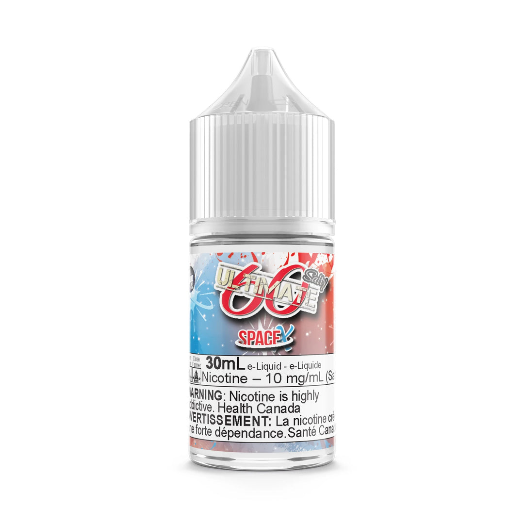 Space X by Ultimate 60 Salt 30mL e-liquid bottle