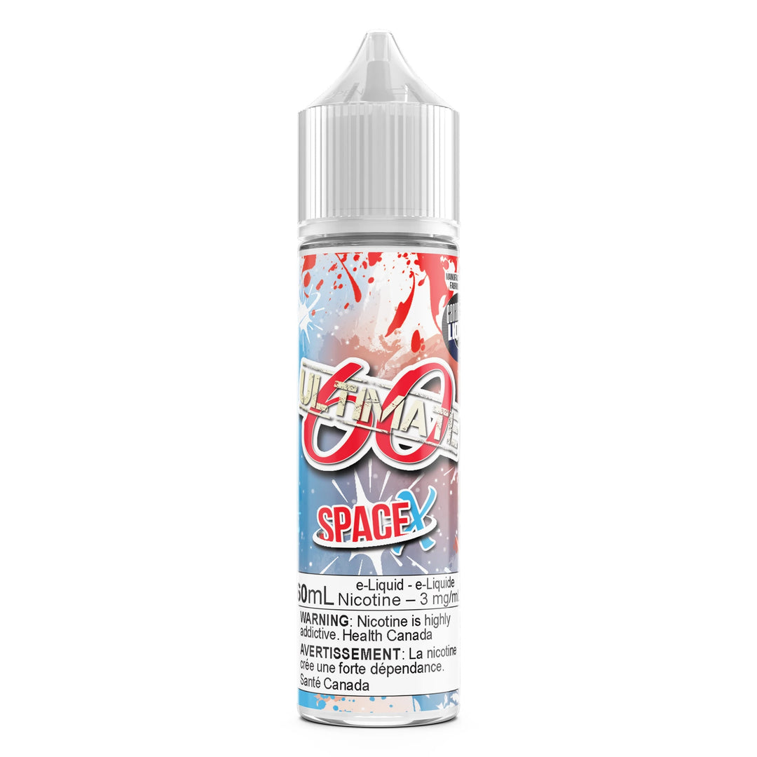 Space X by Ultimate 60 60mL e-liquid bottle