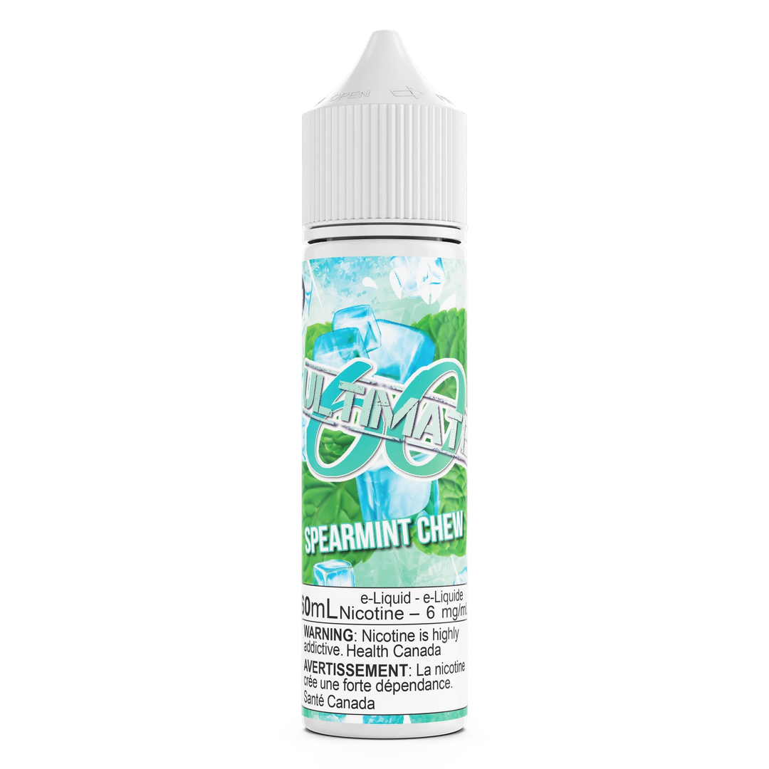 Spearmint Chew by Ultimate 60 60mL e-liquid bottle