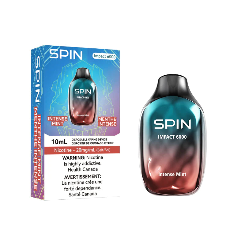 Spin Impact - Disposable E-Cig (EXCISE TAXED) (6000 Puffs)