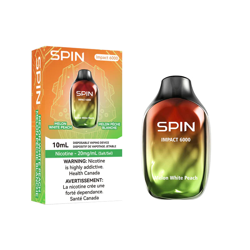 Spin Impact - Disposable E-Cig (EXCISE TAXED) (6000 Puffs)