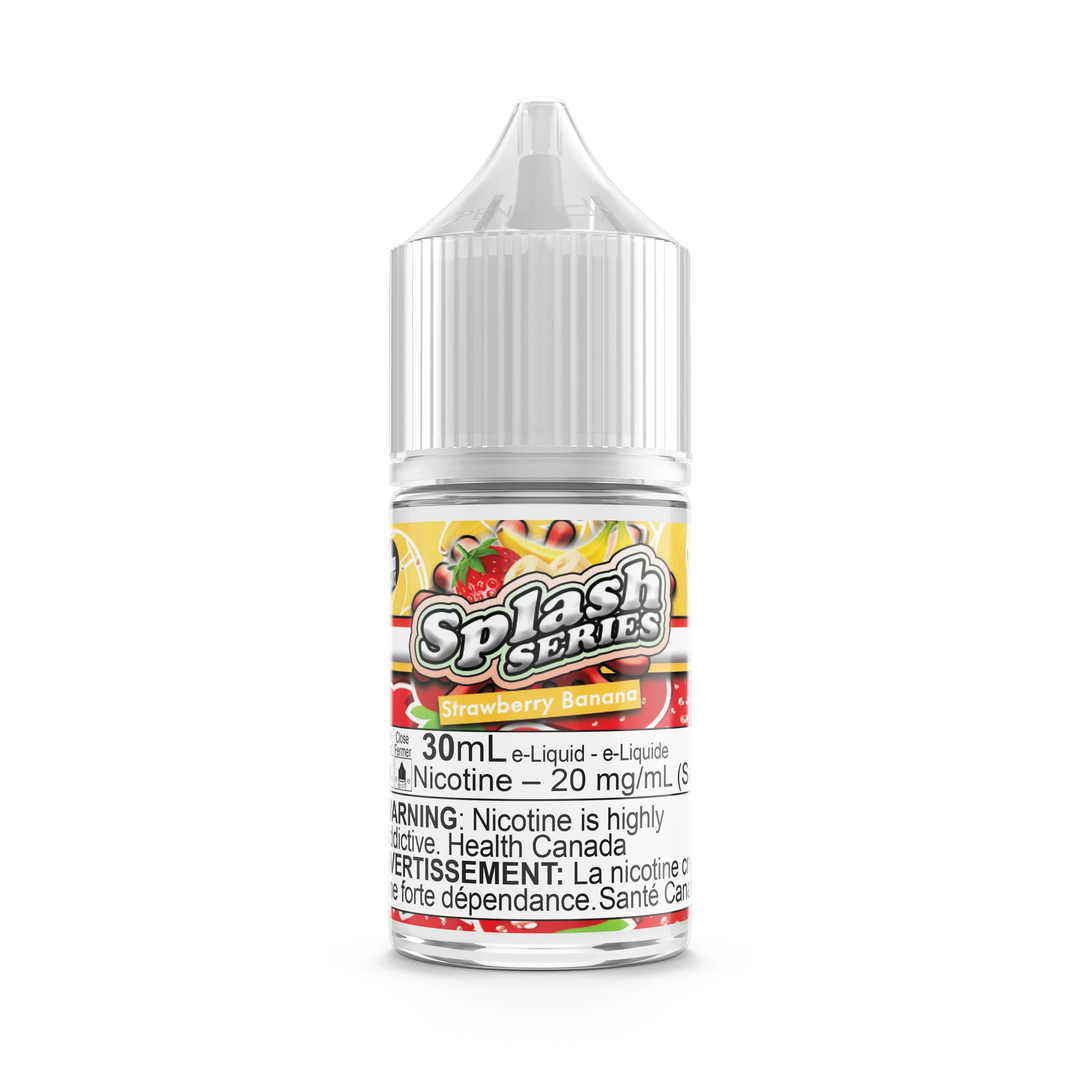 Splash Series Strawberry Banana by Vape Evasion Salt 30mL e-liquid bottle