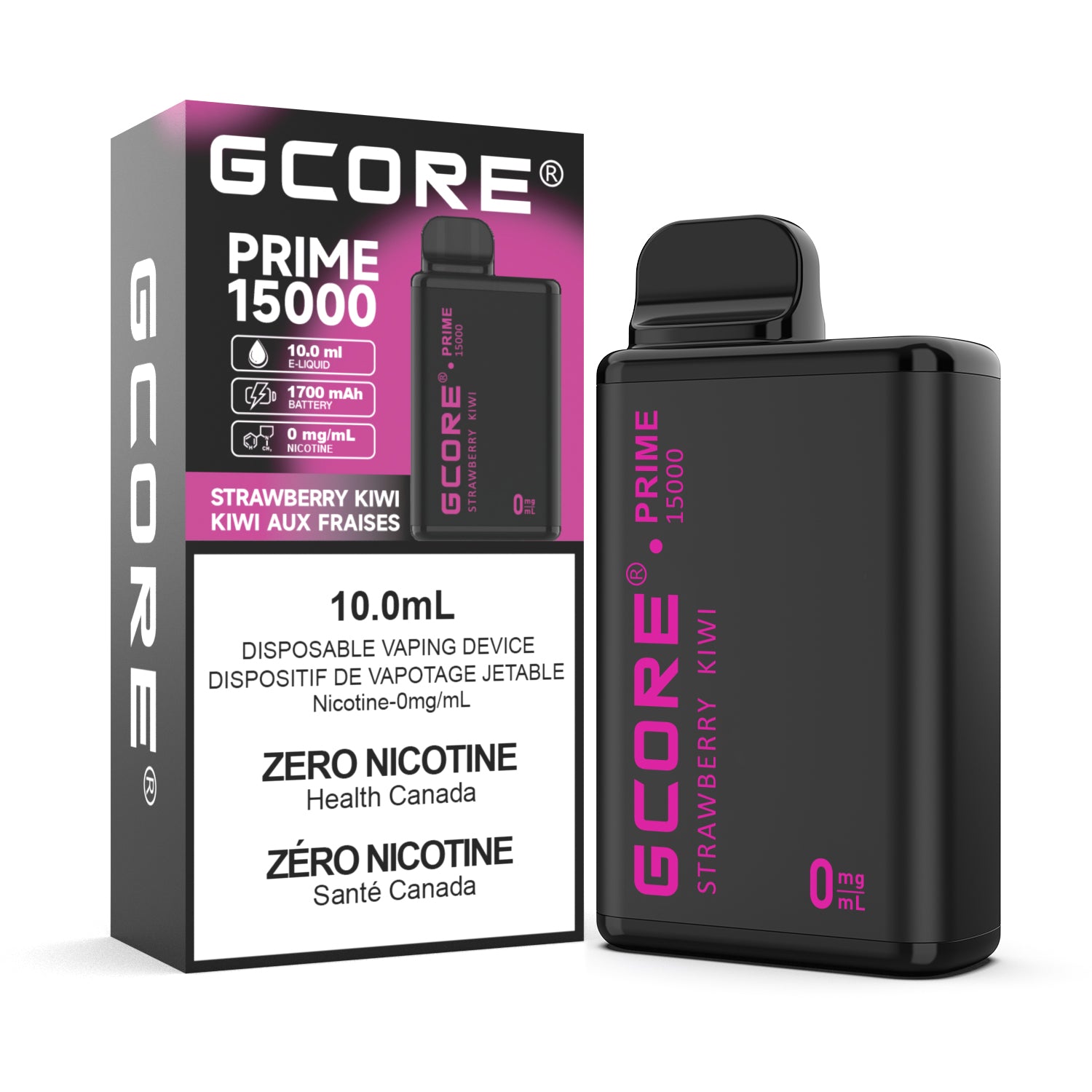 Rufpuf - Cigarette électronique jetable Prime 0 mg (PROVINCIAL) (15 000 bouffées)