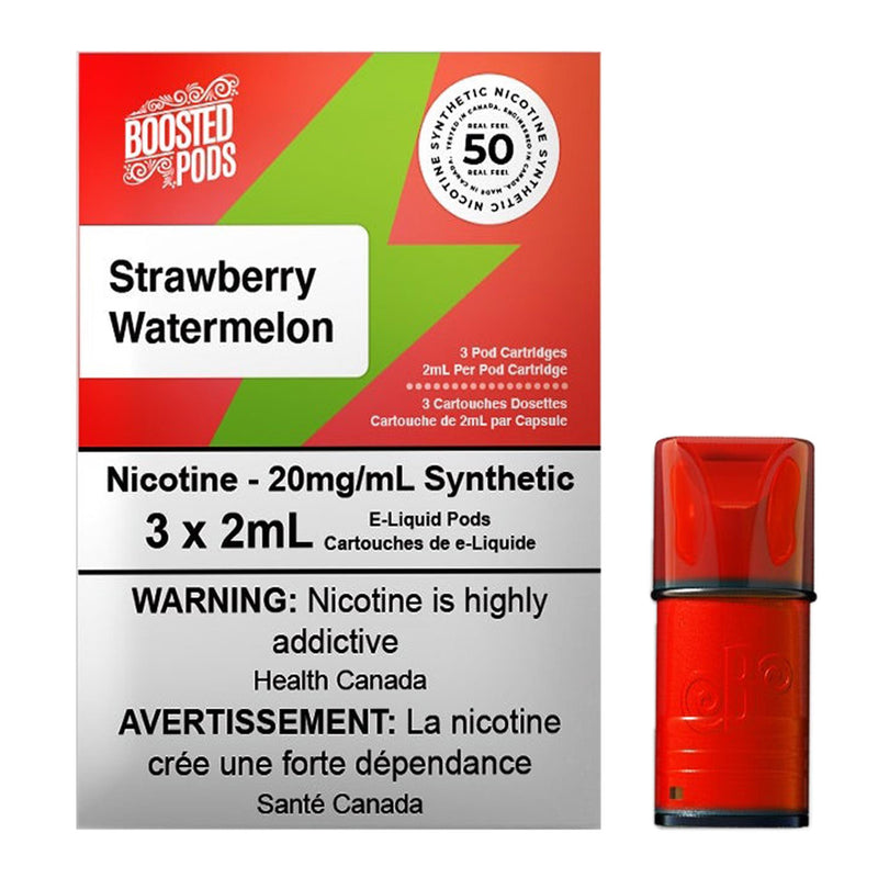Boosted Pods - Strawberry Watermelon (FEDERAL) (STLTH Compatible)