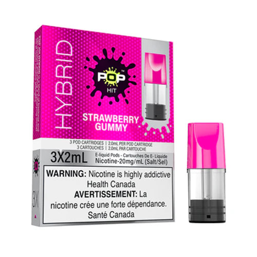 Capsules Pop Hybrid - Berry Squish (bonbons gélifiés à la fraise) (compatibles avec STLTH) (PROVINCIAL)