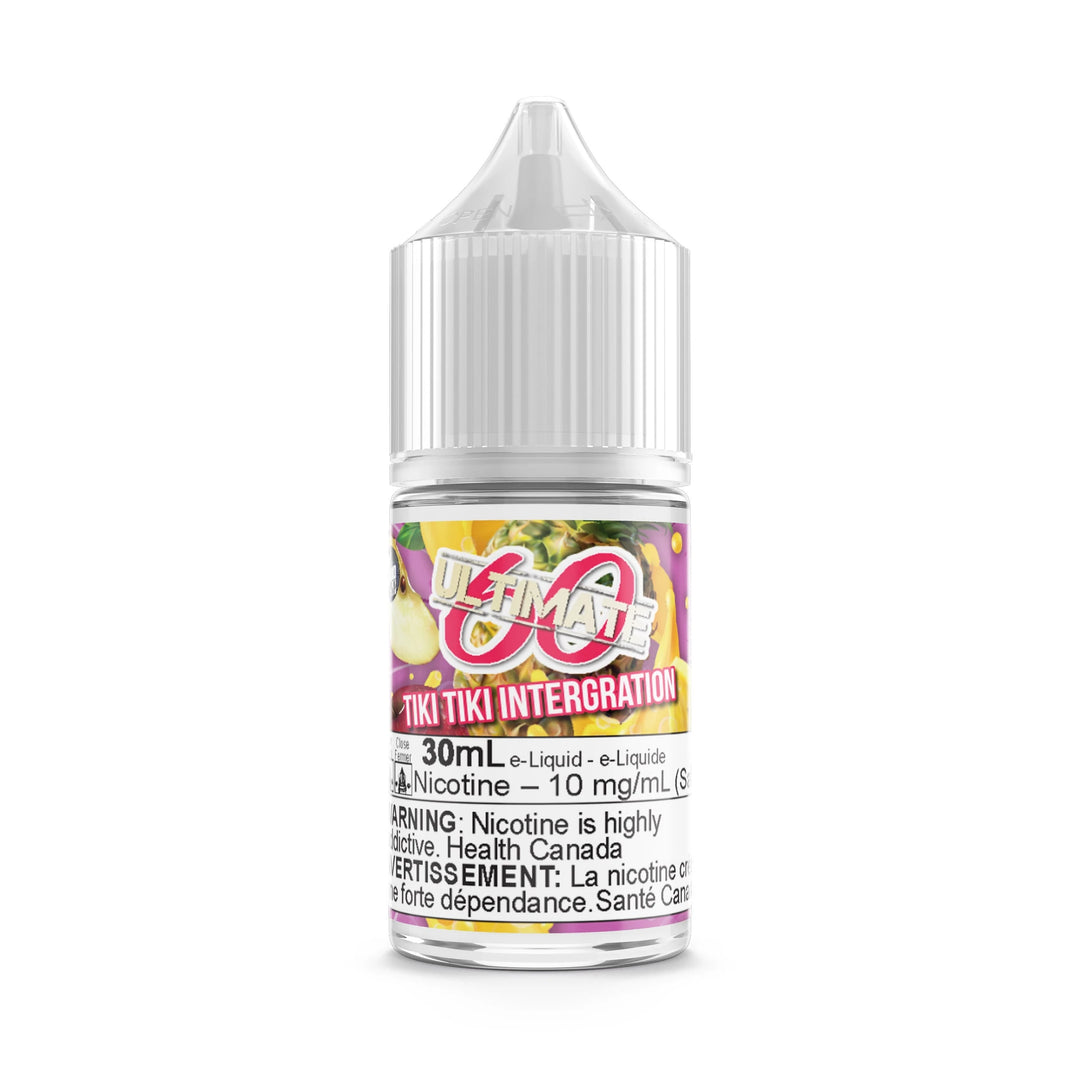Tiki Tiki Integration by Ultimate 60 Salt 30mL e-liquid bottle