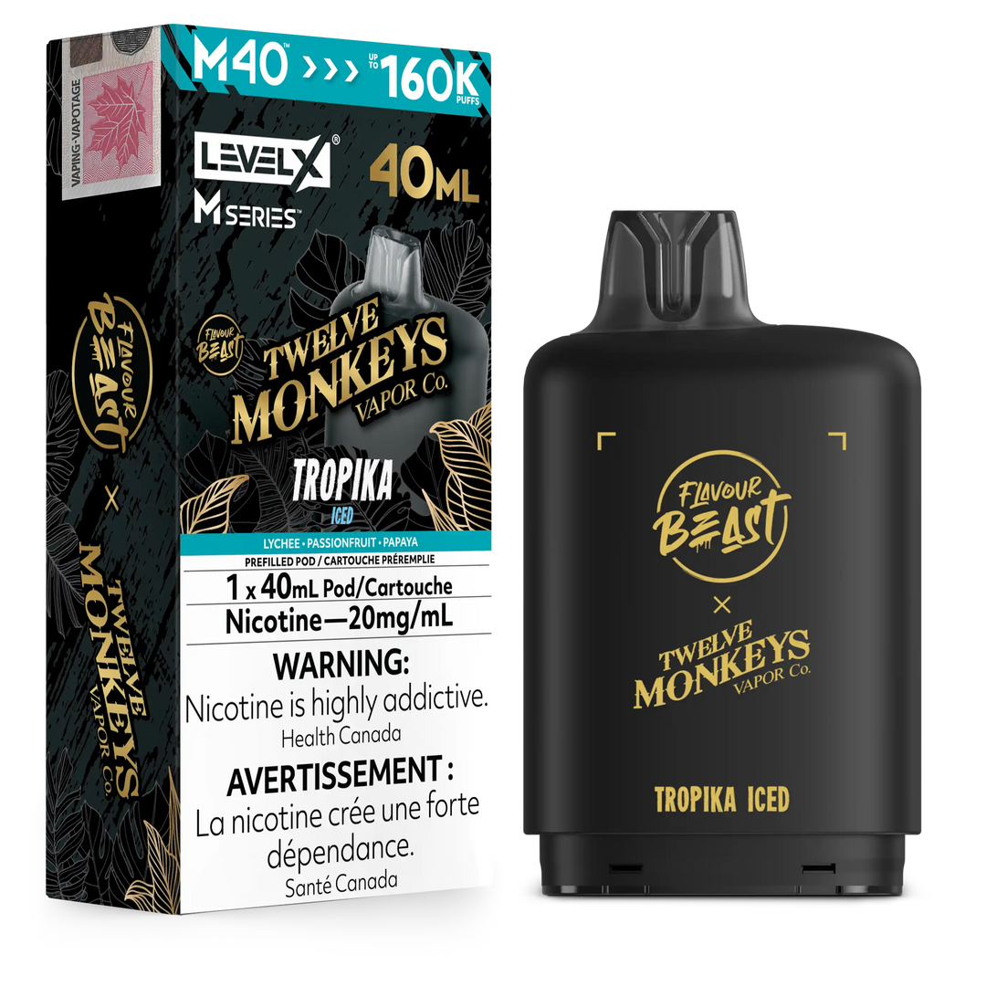 Tropika Iced Level X M Series Pod 40mL 160K Pod