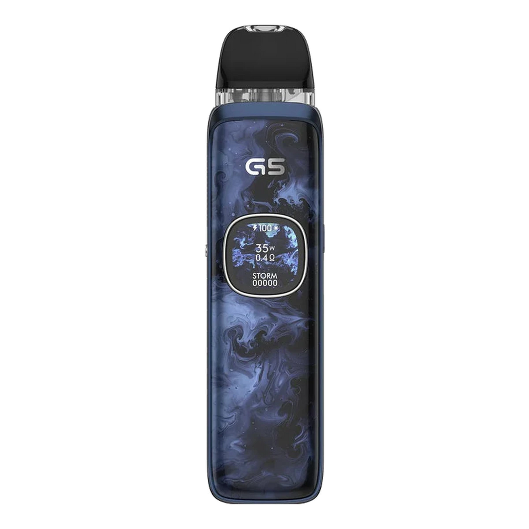 Uwell Caliburn G5 Open Pod Kit 2mL in Navy Ripples.
