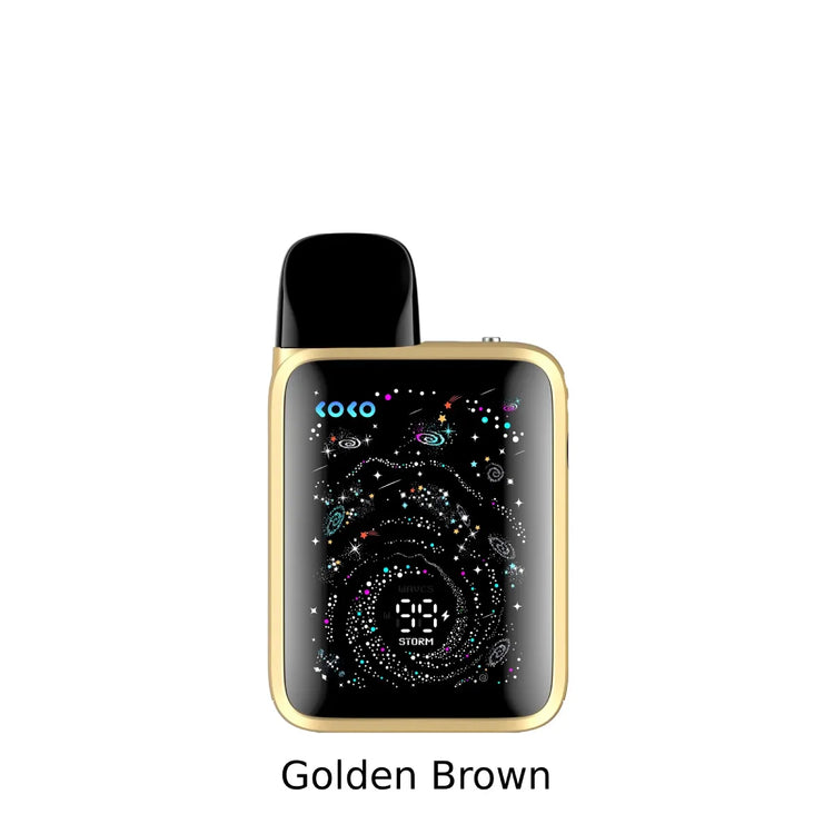Uwell Caliburn G5 Koko Open Pod Kit 2mL in Golden Brown.
