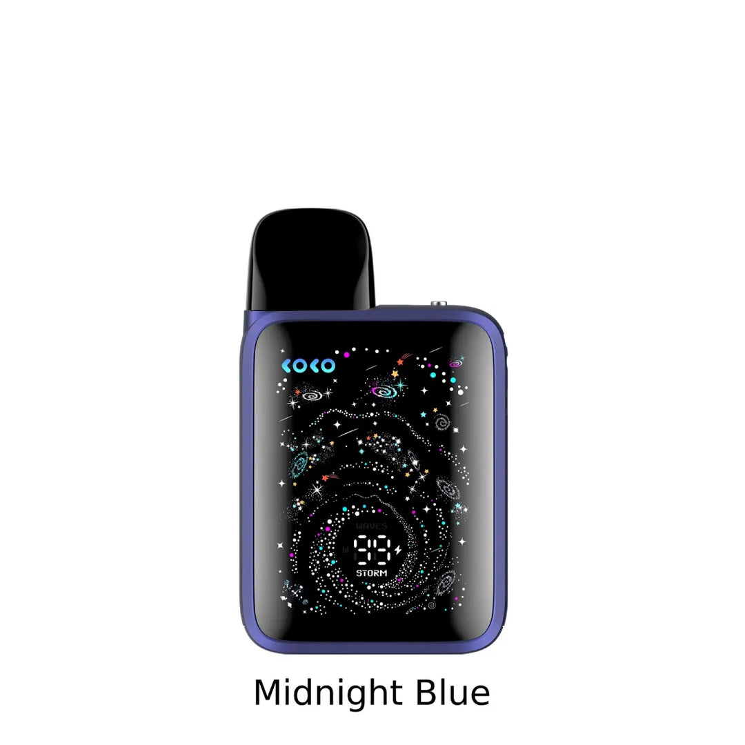 Uwell Caliburn G5 Koko Open Pod Kit 2mL in Midnight Blue.