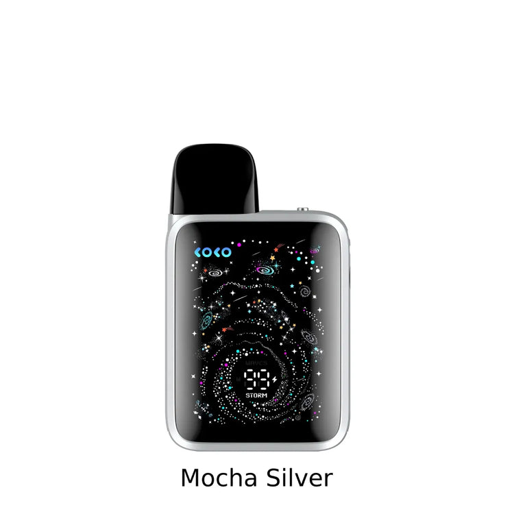 Uwell Caliburn G5 Koko Open Pod Kit 2mL in Mocha Silver.