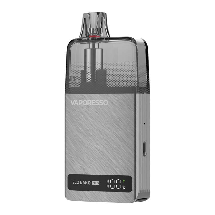 Vaporesso Eco Nano Plus Open Pod Kit in Space Silver