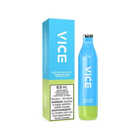 Blue Razz Melon Ice Vice 2500 - Disposable Vape