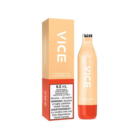 Lychee Peach Ice Vice 2500 - Disposable Vape