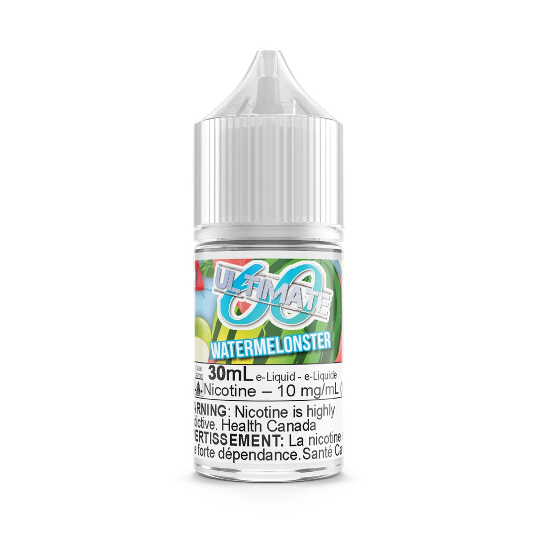 Watermelonster by Ultimate 60 Salt 30mL e-liquid bottle