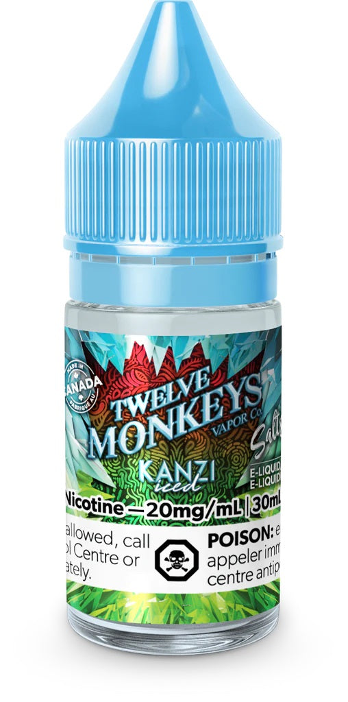 Twelve Monkeys Iced Salt - Kanzi (EXCISE TAXED)