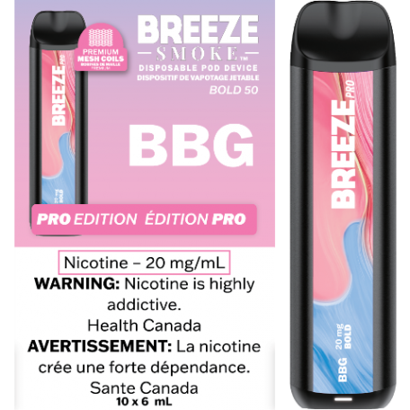 Breeze Pro - Disposable E-Cig (2000 Puffs) (PROVINCIAL)