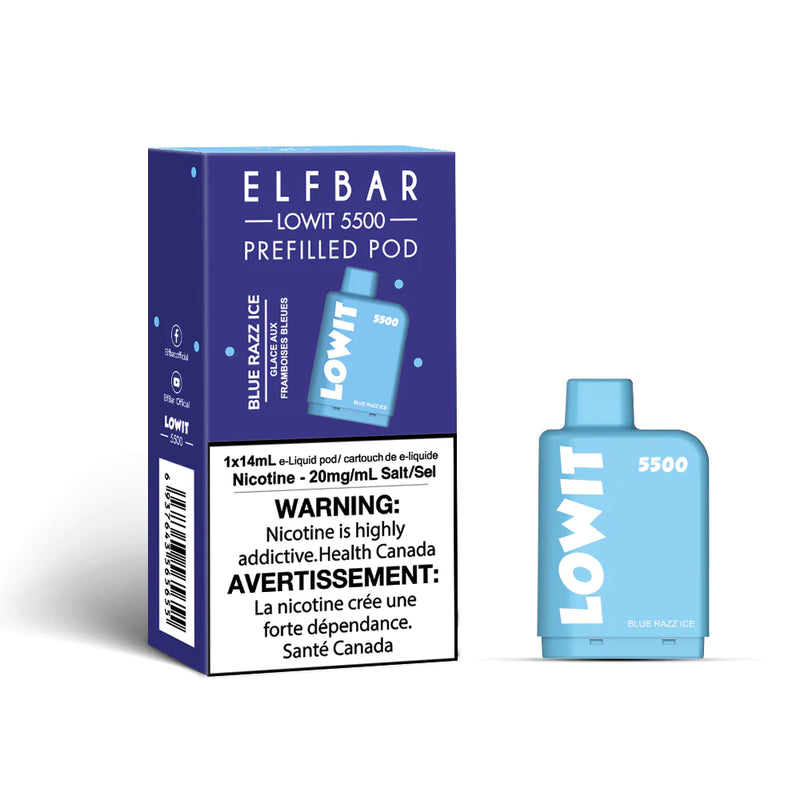Elfbar - Lowit Pods (EXCISE TAXED) (5500 puffs)