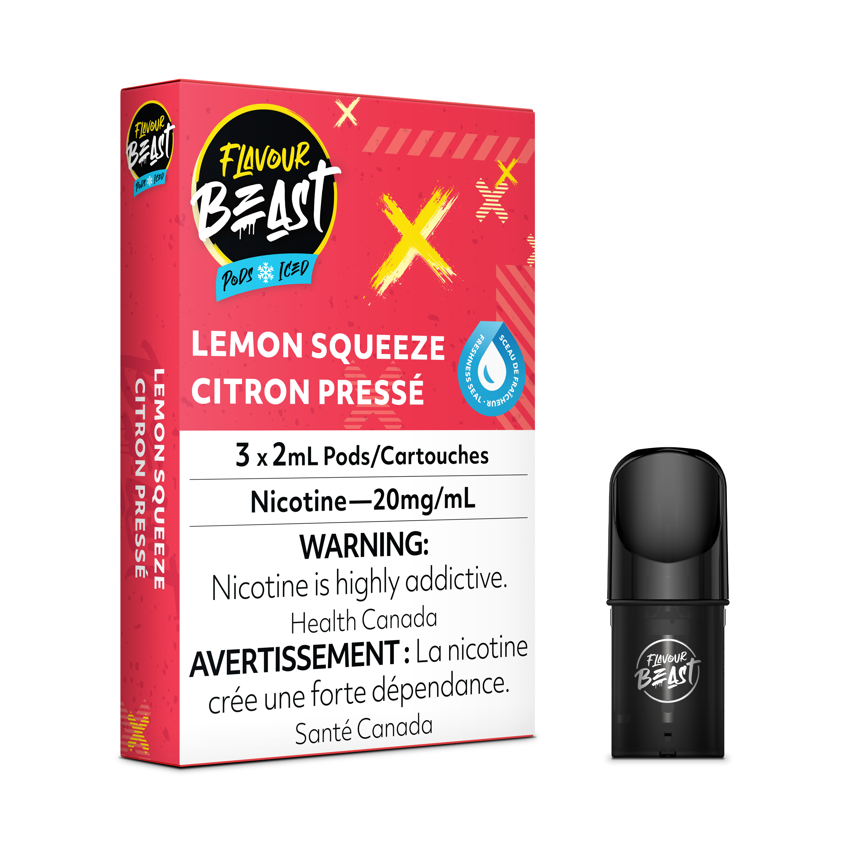 Flavour Beast Flow Pods - Lemon Squeezed Iced (PROVINCIAL)