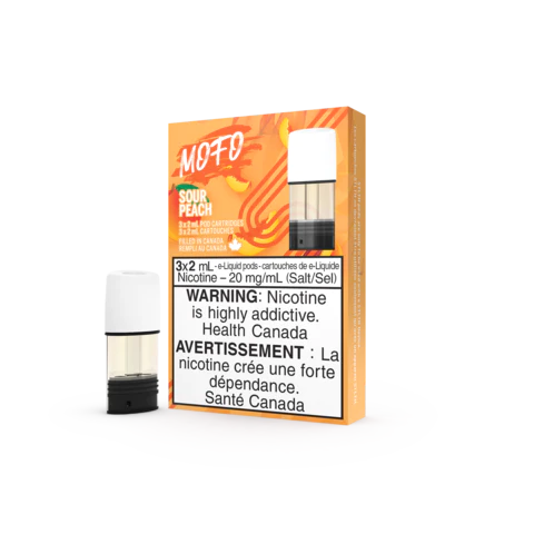 Mofo Pods - Sour Peach (FEDERAL) (Compatible With STLTH)