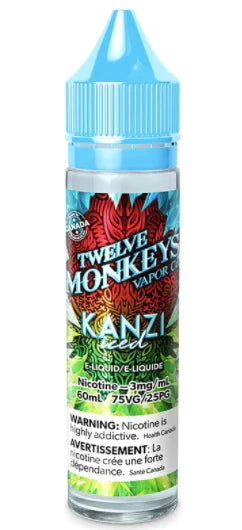 Twelve Monkeys Iced - Kanzi (EXCISE TAXED)