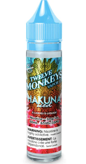 Twelve Monkeys Iced - Hakuna (EXCISE TAXED)