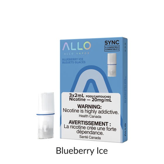 Allo Pods - Blueberry Ice (Compatible With STLTH) (FEDERAL)