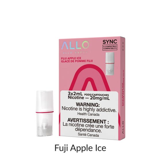 Allo Pods - Fuji Apple Ice (Compatible With STLTH) (EXCISE TAXED)