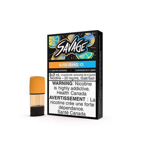 Savage Pods - Blood Orange Ice (STLTH Compatible) (EXCISE TAXED)