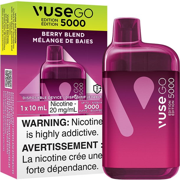 Vuse GO 5000 - Cigarette électronique jetable (5000 bouffées) (FÉDÉRAL)