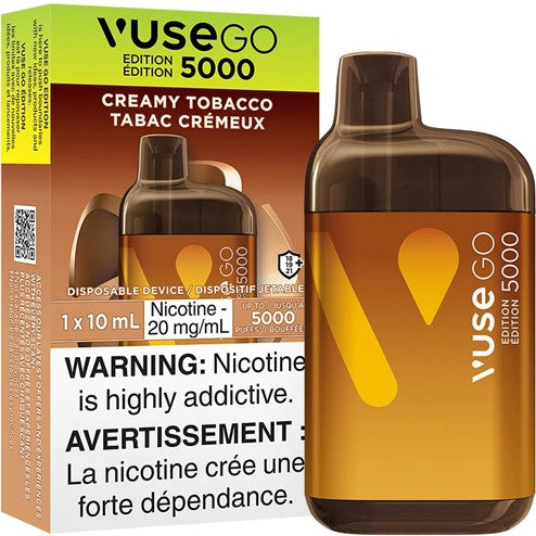 Vuse GO 5000 - Cigarette électronique jetable (5000 bouffées) (FÉDÉRAL)